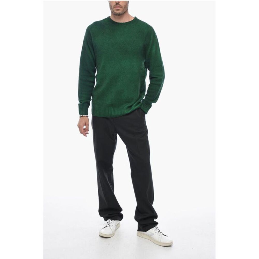 Altea Crew Neck Cashmere Blend Men's Sweater - Picture 4 of 4